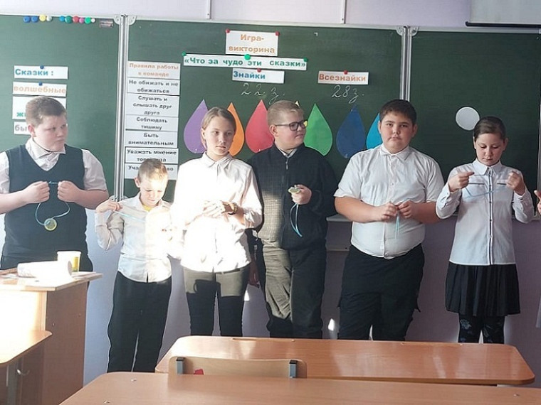 Играя, путешествуем по таинственному миру сказок.
